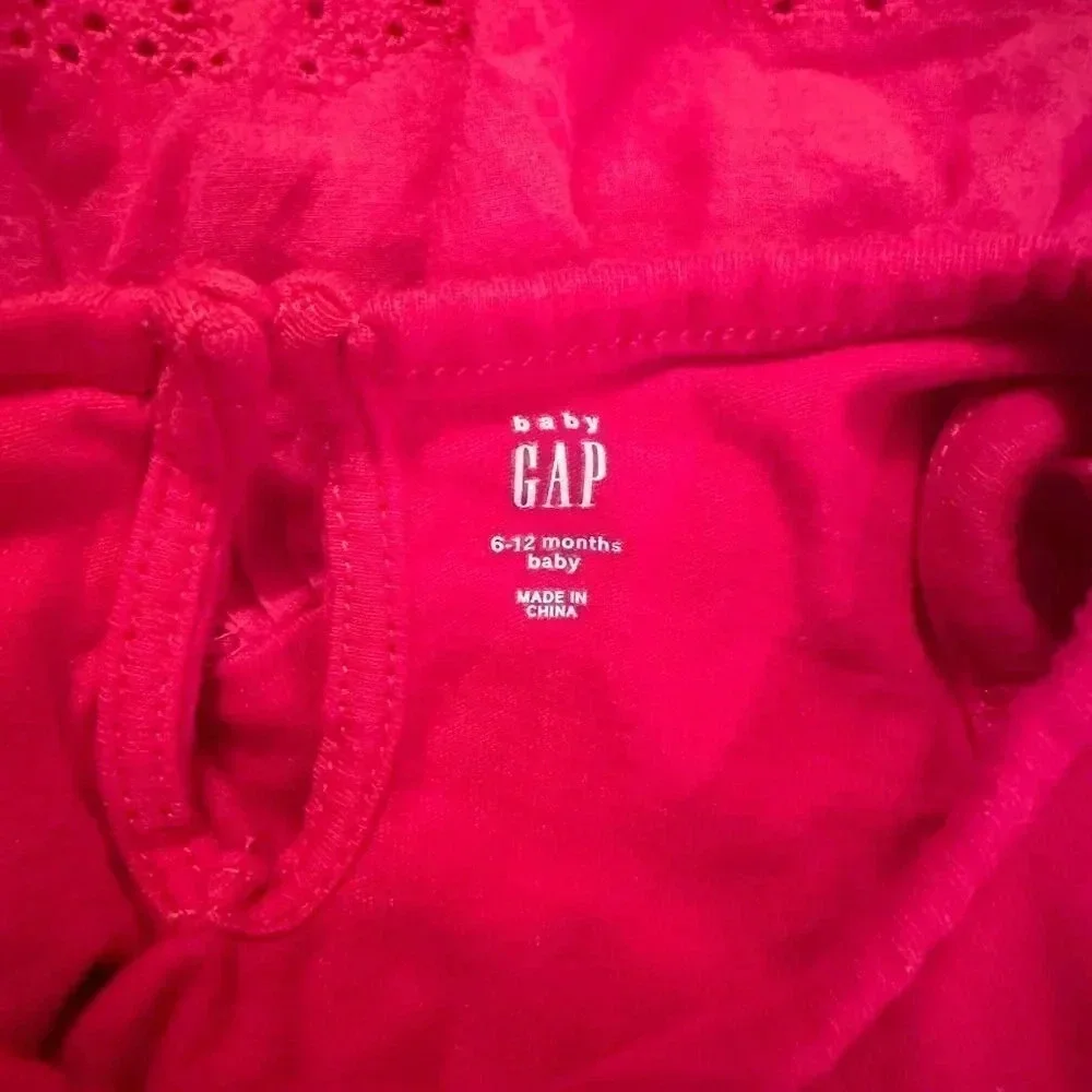 baby GAP | Red Skirted Tank Bodysuit (6-12 mos) ❤️